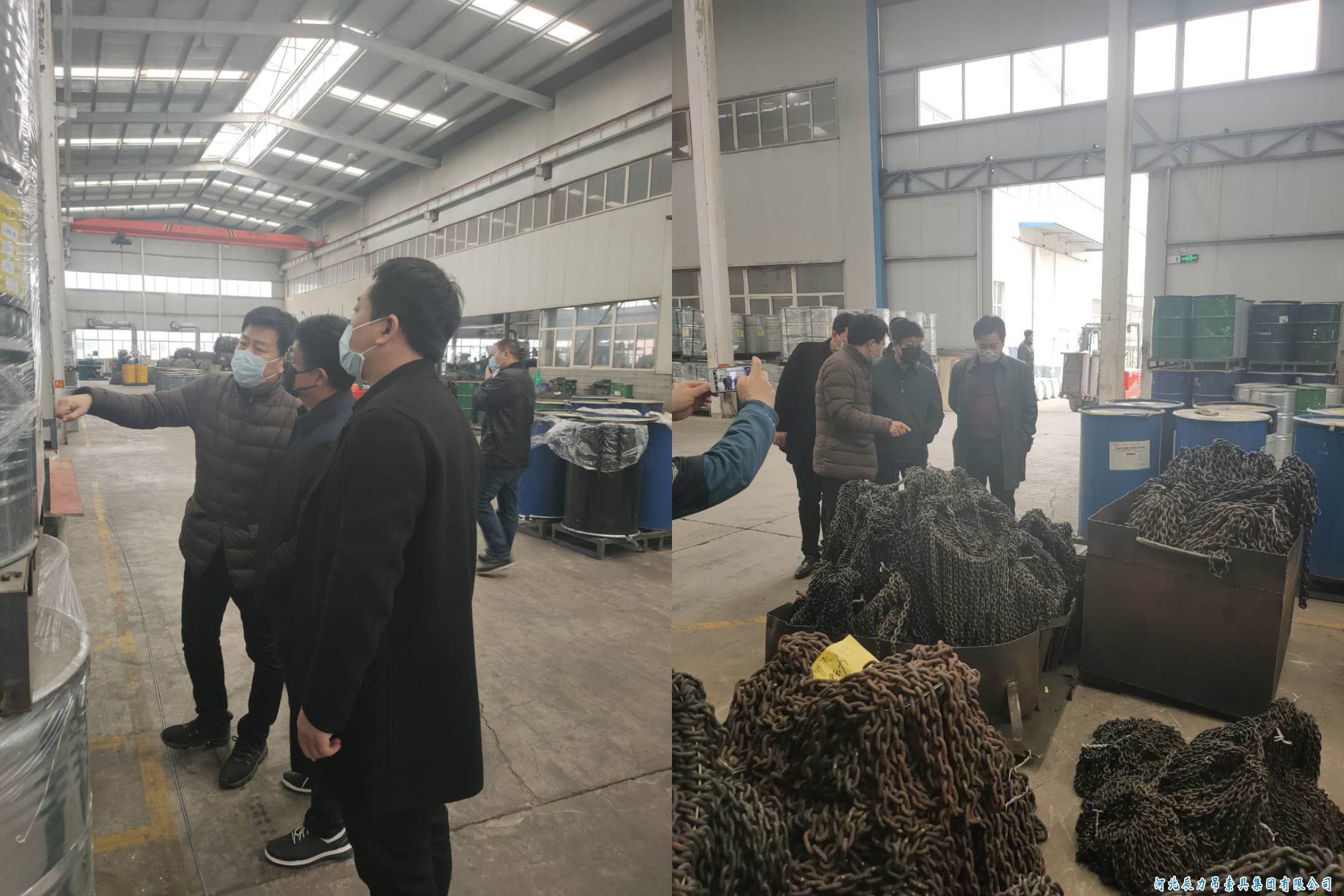 開發區領導程主任來辰力集團慰問視察